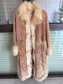 Montone con inserti in volpe