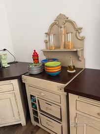 Cucina in legno massello
