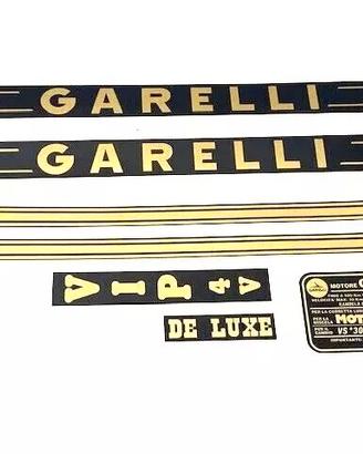 GARELLI VIP 4 DE LUXE 4V kit completo ADESIVI COLO