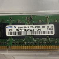SAMSUNG DDR2 M470T6554CZ3-CD5