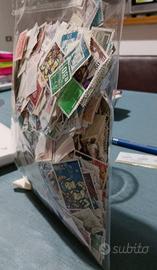 lotto 134gr francobolli 