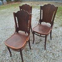 3 sedie thonet