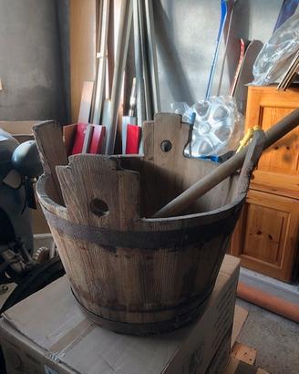Mastella di legno