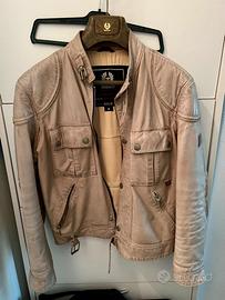 Giubbotto in Pelle Belstaff Gold