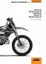 Manuali officina KTM SX XC EXC  2Tempi in ITALIANO