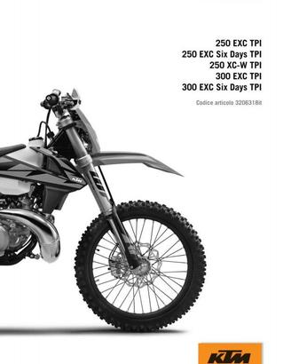 Manuali officina KTM SX XC EXC  2Tempi in ITALIANO