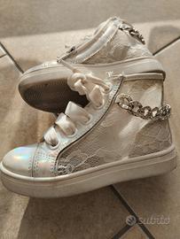 Scarpe ginnastica sneakers eleganti bambina n. 25