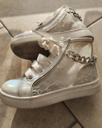 Scarpe ginnastica sneakers eleganti bambina n. 25