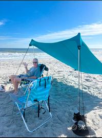 Tenda da spiaggia parasole Neso