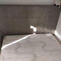Letto contenitore con materasso come nuovo