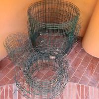 rete da giardino, recinzione, bordature 