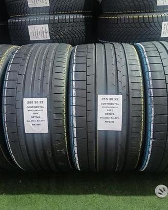 4 gomme 285 35 22/315 30 22 CONTINENTAL RIF2468