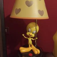 Collezionismo Lampada Tweety Warner Bros  h. 50 cm
