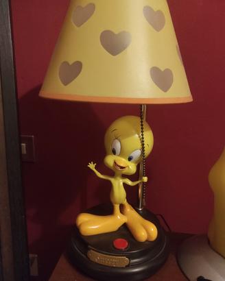 Collezionismo Lampada Tweety Warner Bros  h. 50 cm