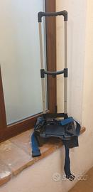 Carrello per trasporto zaino scuola