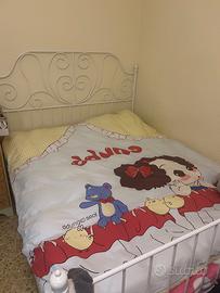 Letto IKEA matrimoniale 160x200 cm in metallo