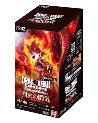 DRAGON BALL CARD GAME FUSION WORLD BOX FB02 JAP