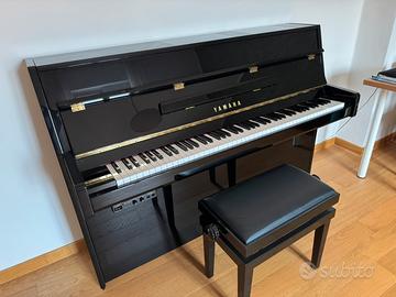 Pianoforte Yamaha b1 pe silent nero lucido