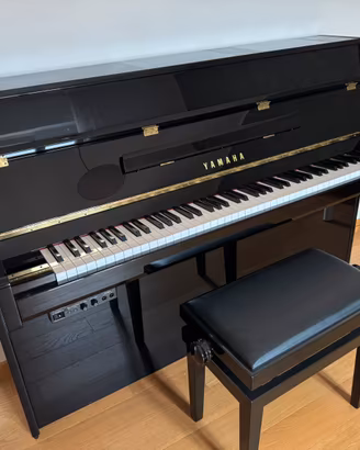 Pianoforte Yamaha b1 pe silent nero lucido