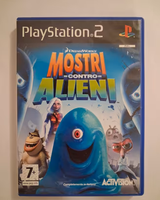 MOSTRI CONTRO ALIENI PER PS2 PAL ITA