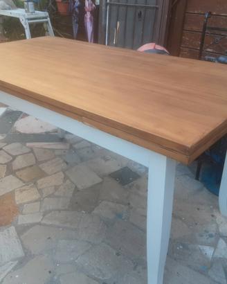tavolo allungabile shabby provenzale 
