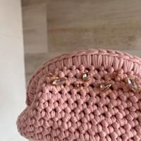 clutch pietre rosa 