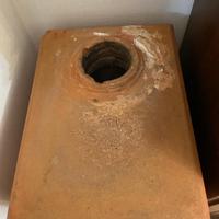 Stufa a legna vintage