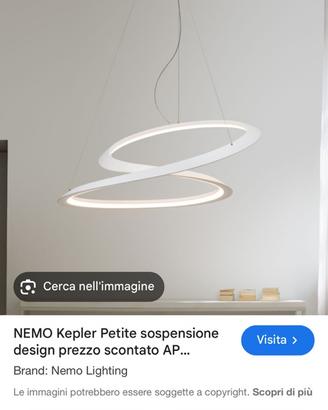 2. Lampade  Nemo Cassina Kepler Petite