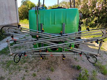 POLVERIZZATORE FLORIDA BOTTE DISERBO BARRA 400 LT