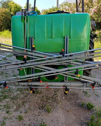 POLVERIZZATORE FLORIDA BOTTE DISERBO BARRA 400 LT