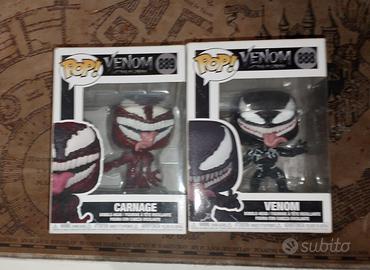 Funko pop venom e carnage