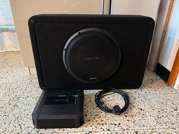 Subwoofer Hertz MPBX 250 S2 + amplificatore Hertz