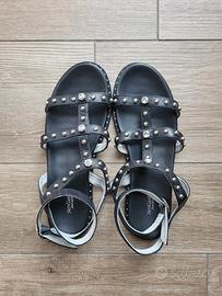 sandali nero giardini taglia 41