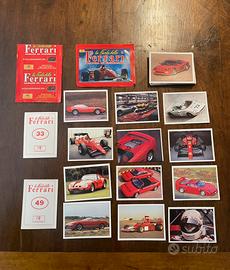 Edizione Ferrari figurine sport auto con bustine.