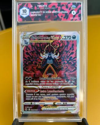 Samurott di Hisui V ASTRO GG52/GG70 ITA pokemon