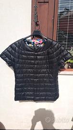 piumino ultra leggero maniche corte 