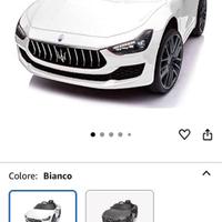 Macchina Maserati bimbo