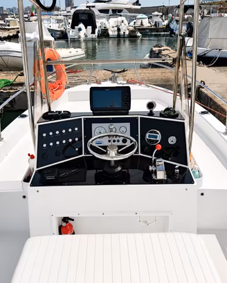 Barca fisherman Regg 21 linea d'asse, NO Patente