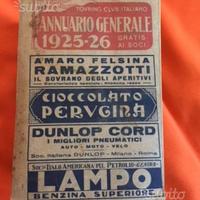 Annuario generale 1925-26 Touring Club Italiano