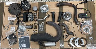 Pezzi ricambio montati su vespa pk 50 xl