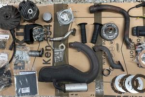 Pezzi ricambio montati su vespa pk 50 xl