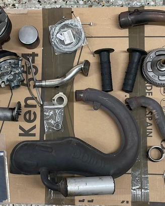 Pezzi ricambio montati su vespa pk 50 xl