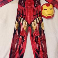 Costume carnevale ironman con maschera