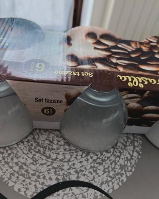 tazza caffè vetro