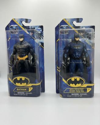 Lotto 2 Action Figure Batman DC Comics Sealed
