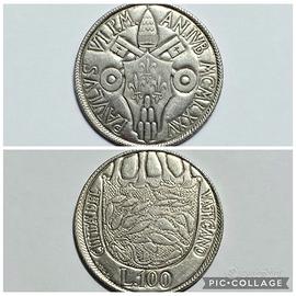 Moneta 100 Lire Città del Vaticano