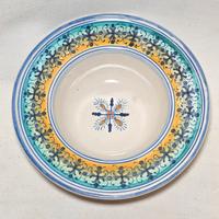 Piatto in ceramica di Deruta firmato F. Venturi 