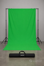 Supporto, cavalletto, stativo e panno verde