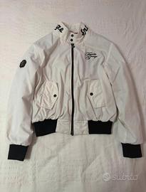 Giacca Bomber Bianco Frankie Garage