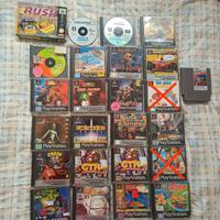 Lotto giochi PS1 e nintendo lotto PlayStation 